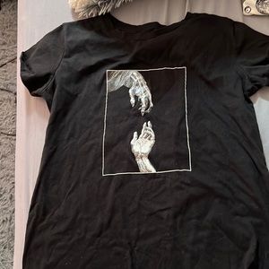 Black Graphic Tee